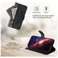 Mobigear Zipper Housse iPhone Air Etui Porte-Monnaie - Noir