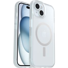 Otterbox React Coque Transparente iPhone 14 MagSafe Coque arrière Rigide Anti-Chocs - Transparent