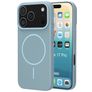Mobiparts Slim Line Coque iPhone 17 Pro MagSafe Coque arrière Rigide - Sage Green