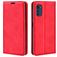 Mobigear Retro Slim Housse Motorola Moto E32s Etui Porte-Monnaie - Rouge