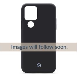 Mobilize Rubber Gelly Coque Nokia G22 Coque arrière en TPU Souple - Matt Black
