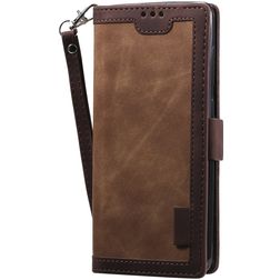 Mobigear Two Tone Huawei P40 Étui Portefeuille - Marron