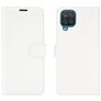 Mobigear Classic Samsung Galaxy A12 Étui Portefeuille - Blanc