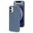 Mobiparts iPhone 12 Mini Silicone Coque arrière - Royal Grey
