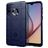 Mobigear Rugged Shield Coque Samsung Galaxy A21 Coque arrière en TPU Souple Anti-Chocs - Bleu