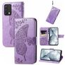 Mobigear Butterfly Housse Realme GT Master Edition Etui Porte-Monnaie - Violet
