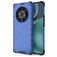 Mobigear Honeycomb HONOR Magic 4 Pro Plastique rigide Coque arrière Antichoc - Bleu