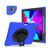 Mobigear SureGrip XGuard Coque iPad Pro 13 Pouces (2025) Coque arrière en Plastique rigide,Silicone + Porte-crayon + Bandoulière + Support Amovible - Bleu
