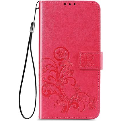 Mobigear Clover Housse Samsung Galaxy S20 FE Etui Porte-Monnaie - Magenta