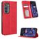 Mobigear Sensation Housse Motorola Edge (2022) Etui Porte-Monnaie - Rouge