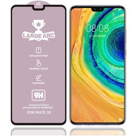 Mobigear Premium Huawei Mate 30 Verre trempé Protection d'écran - Compatible Coque - Noir