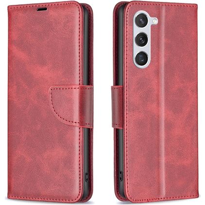 Mobigear Excellent Housse Samsung Galaxy S24 Etui Porte-Monnaie - Rouge