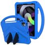 Mobigear AeroArmor Coque iPad 10 (2022) Coque de tablette pour enfants avec Poignée Enfants en EVA + Porte-crayon - Bleu