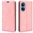 Mobigear Retro Slim Housse HONOR X7 Etui Porte-Monnaie - Rose