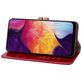 Mobigear Wallet Housse Samsung Galaxy A50 Etui Porte-Monnaie - Rouge
