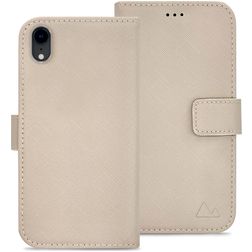 My Style Flex Wallet Housse iPhone XR Etui Porte-Monnaie - Warm Taupe