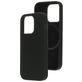 Mobiparts Coque iPhone 14 Pro MagSafe Coque arrière en Silicone - Noir
