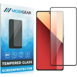 Mobigear Premium Xiaomi Redmi Note 13 Pro 4G Verre trempé Protection d'écran - Compatible coque - Noir