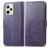 Mobigear Clover Housse Realme C35 Etui Porte-Monnaie - Violet