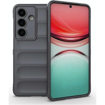 Mobigear Bumpy Coque Samsung Galaxy S26 Coque arrière en TPU Souple - Gris