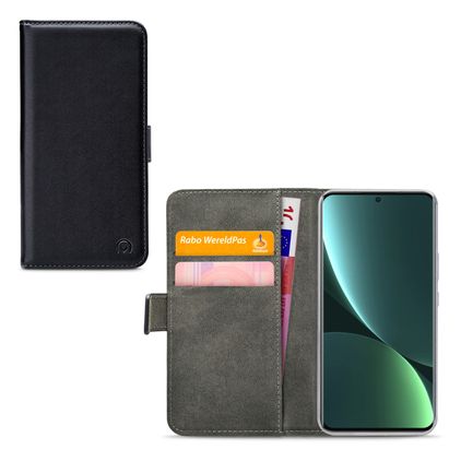 Mobilize Classic Gelly Wallet Housse Xiaomi 13 Pro Etui Porte-Monnaie - Noir
