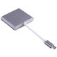 Mobigear - Hub USB-C vers HDMI / USB-A / USB-C - Gris