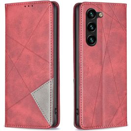 Mobigear Rhombus Slim Housse Samsung Galaxy S24 Plus Etui - Rouge