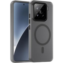 Mobigear Shockproof Xiaomi 15 MagSafe Plastique rigide Coque arrière - Noir