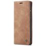 Caseme 013 Housse Samsung Galaxy A71 Etui Porte-Monnaie - Marron
