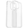 OtterBox React Coque Transparente iPhone 15 Pro Max Coque arrière Rigide Anti-Chocs - Transparent