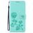 Mobigear Roses Housse HONOR 50 Lite Etui Porte-Monnaie - Vert