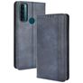 Mobigear Sensation Housse TCL 20 SE Etui Porte-Monnaie - Bleu