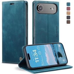 CaseMe 013 Housse iPhone Air Etui Porte-Monnaie - Bleu