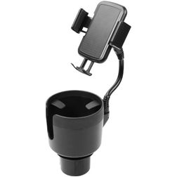 Mobigear Support Voiture Porte-gobelet Pince Universel - Noir