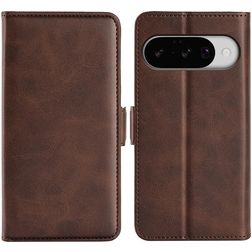 Mobigear Slim Magnet Google Pixel 10 Étui Portefeuille - Marron