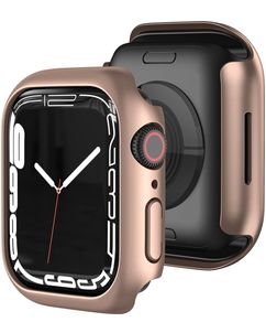 Mobigear Colors Coque rigide mince pour Apple Watch - 45 mm - Rose doré