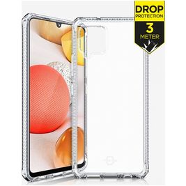 ITSkins SpectrumClear Coque Transparente Samsung Galaxy A42 Coque arrière en TPU Souple Anti-Chocs - Transparent