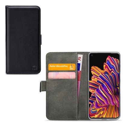 Mobilize Classic Gelly Wallet Housse Samsung Galaxy Xcover Pro Etui Porte-Monnaie - Noir