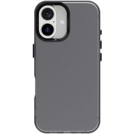 Mobigear Crystal Coque iPhone 16 Plus Coque arrière Rigide - Noir