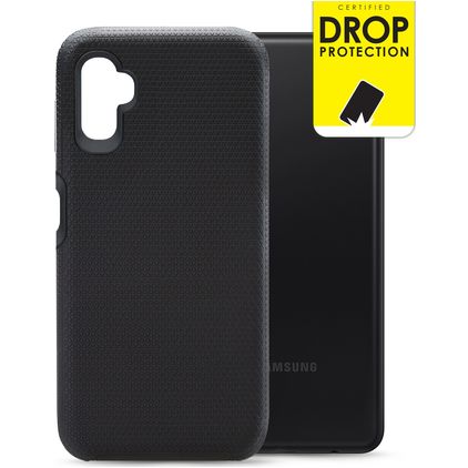 My Style Tough Coque Samsung Galaxy A04s Coque arrière Rigide Anti-Chocs - Noir