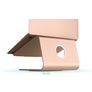 rain design mStand 360 Support pour ordinateur portable - Rose doré Universel