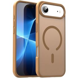Mobigear Shockproof Coque iPhone Air MagSafe Coque arrière Rigide - Desert Gold