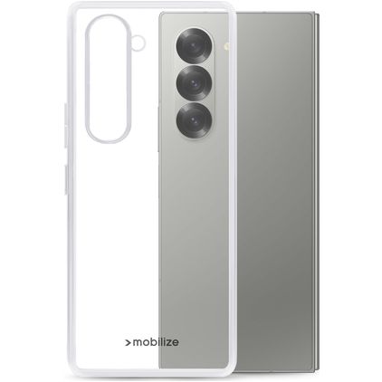 Mobilize Gelly Transparent Samsung Galaxy Z Fold 6 TPU souple Coque arrière - Transparent