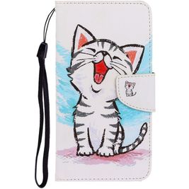 Mobigear Design Housse Xiaomi Redmi 9 Etui Porte-Monnaie - Chat