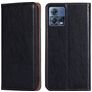 Mobigear Wallet Housse Motorola Edge 30 Fusion Etui Porte-Monnaie - Noir