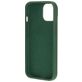 Mobiparts Coque iPhone 15 Coque arrière en Silicone - Forest Green