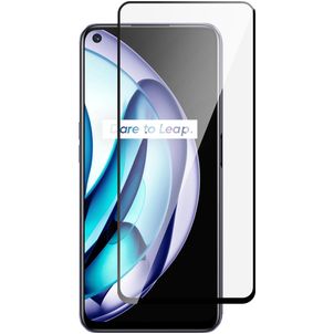 Mobigear Premium Realme 9 5G Verre trempé Protection d'écran - Compatible Coque - Noir