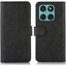 Mobigear Wallet Housse Motorola Edge 60 Fusion Etui Porte-Monnaie - Noir