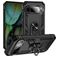 Mobigear Armor Ring Coque Google Pixel 9 Coque arrière Rigide Anti-Chocs avec Anneau-Support - Noir
