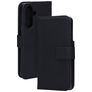 Mobiparts Housse Samsung Galaxy A26 Etui en Cuir Véritable Porte-Monnaie - Noir